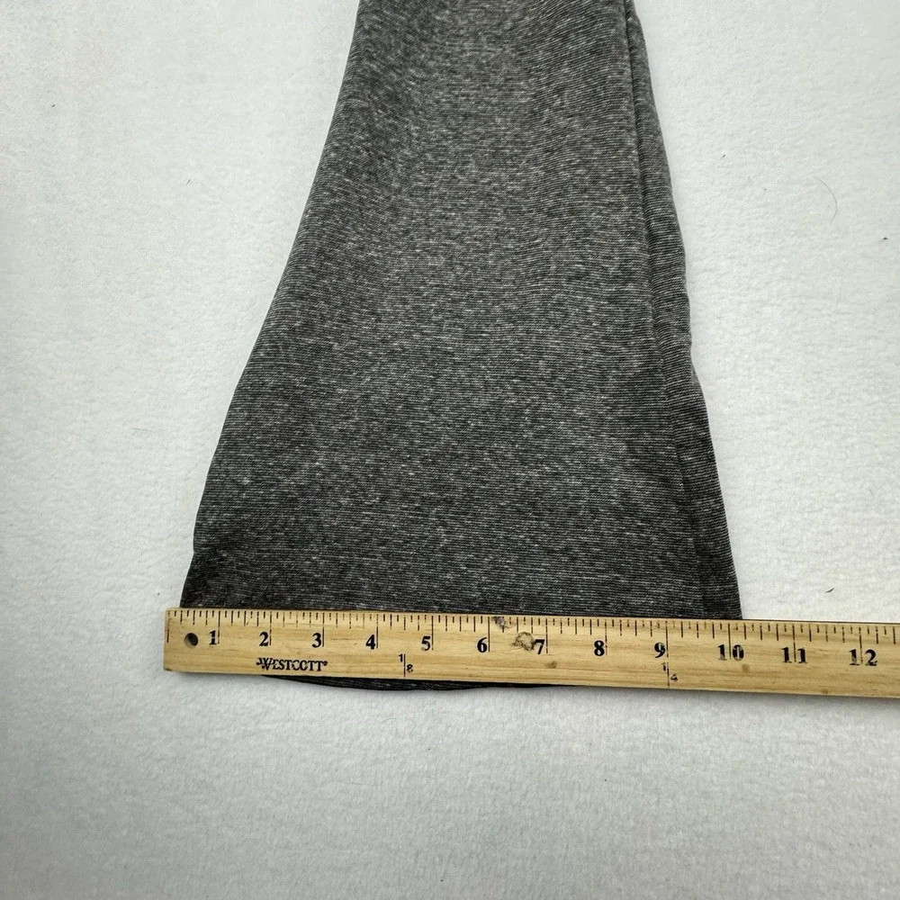 Free‎ People Pants Flare Women Size Medium Gray Mid Rise (30x28)